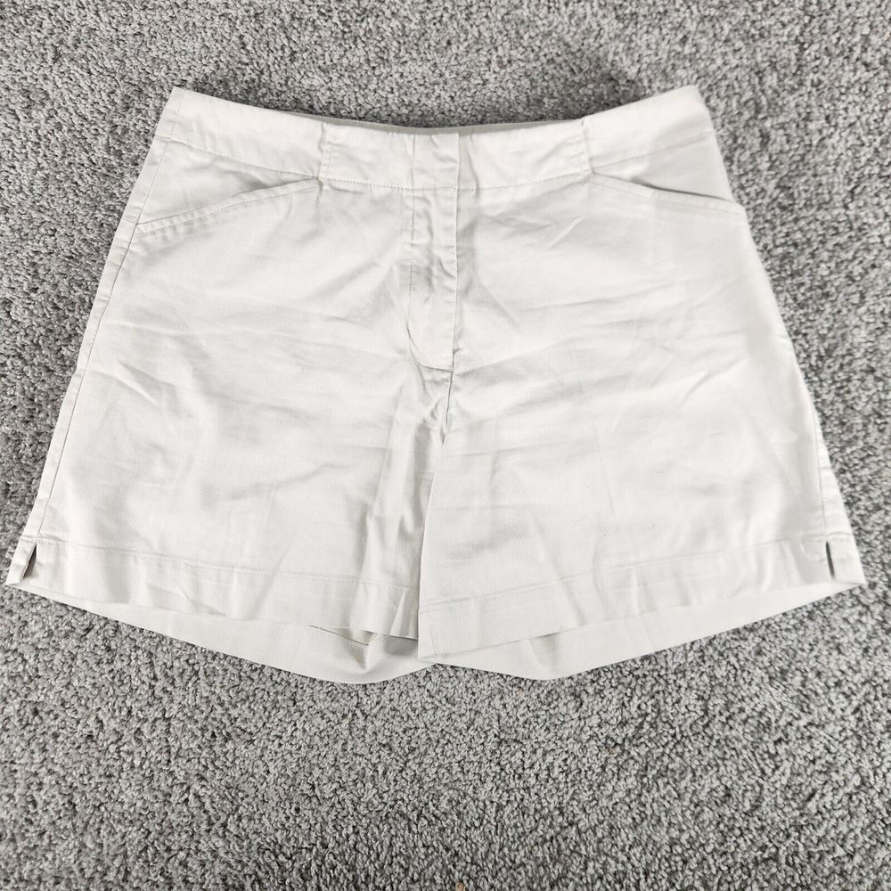 Vintage Nike Golf Shorts Women's Small White Hiking Gorpcore 5" Inseam